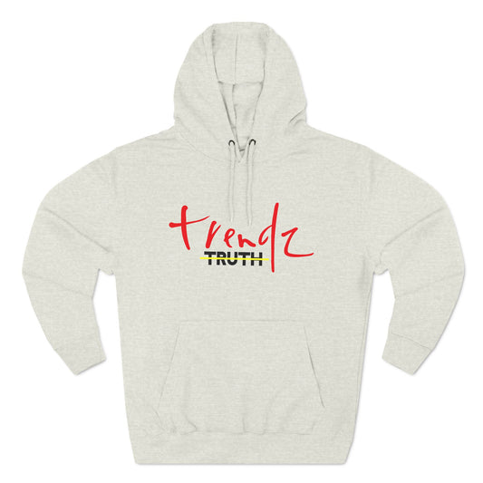Three-Panel Fleece Hoodie
