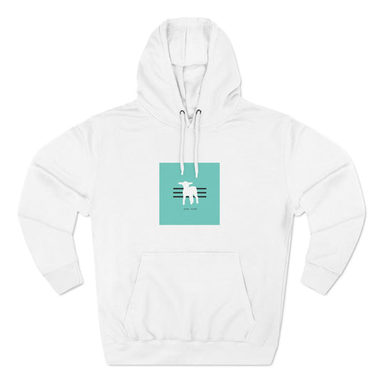 Three-Panel Fleece Hoodie