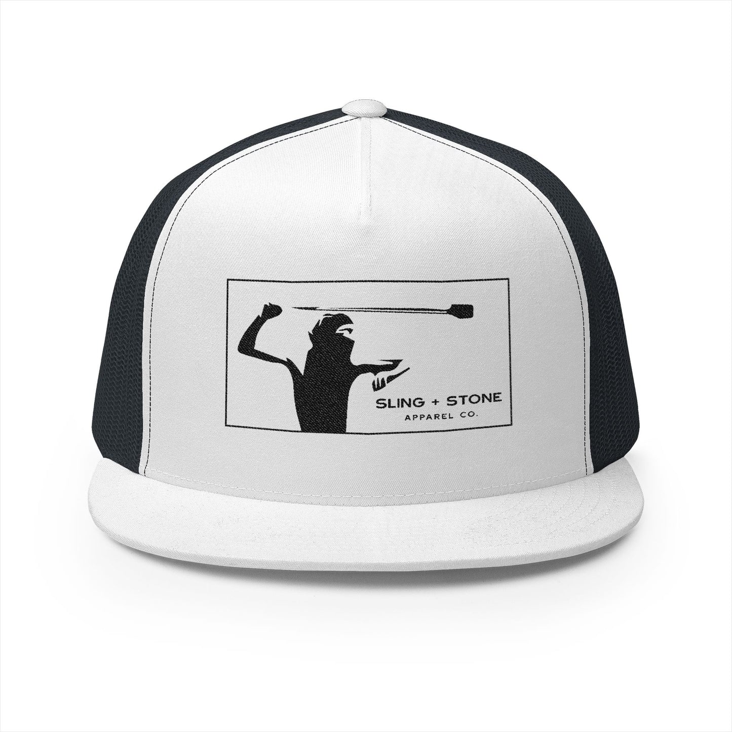 5 Panel Trucker Cap (Embroidery)