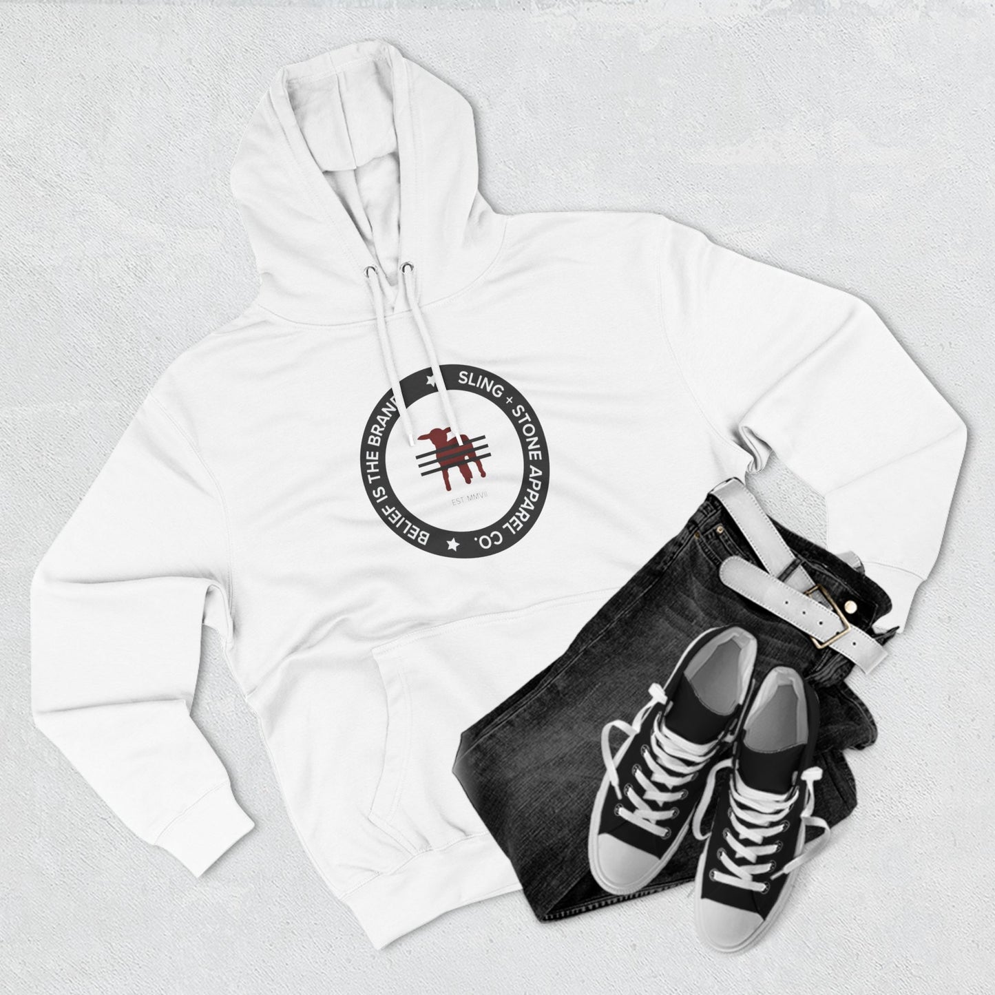 Sling Hoodie White