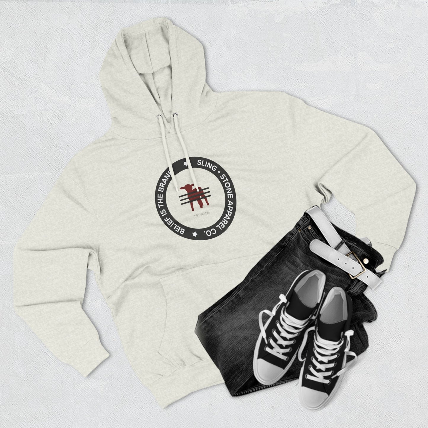 Sling Hoodie White